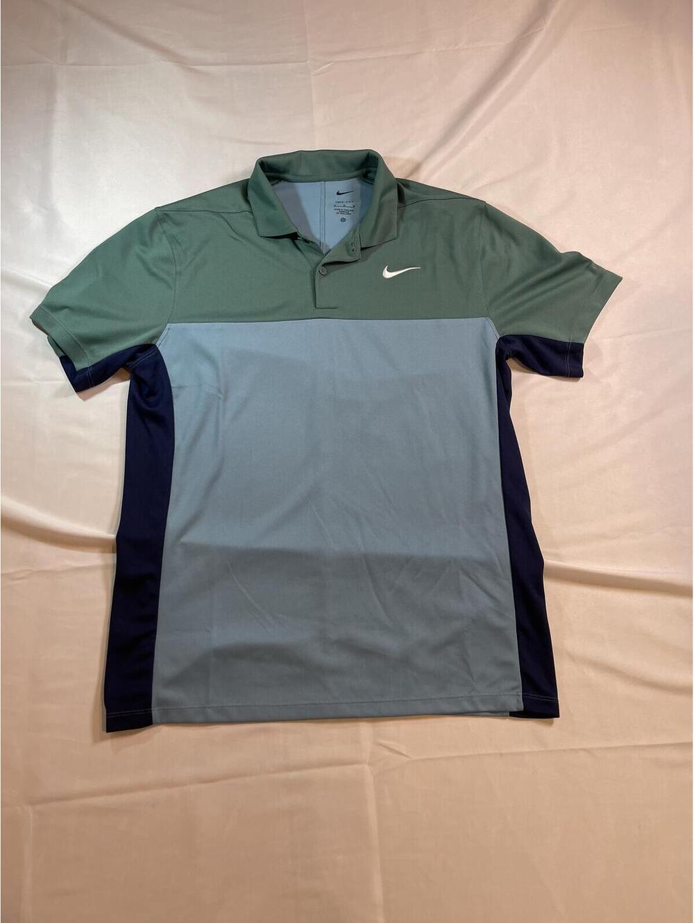 Men’s Nike Dri-Fit Victory Blocked Polo Size Medium